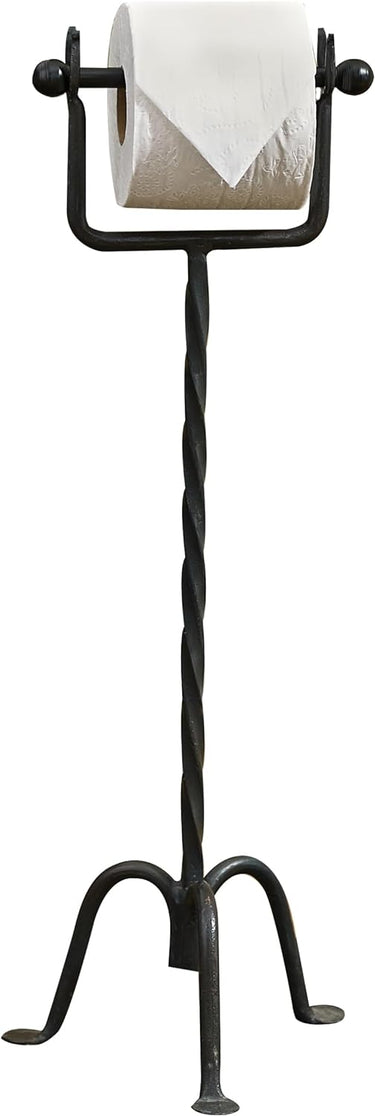 Black Standing Toilet Tissue Holder 23